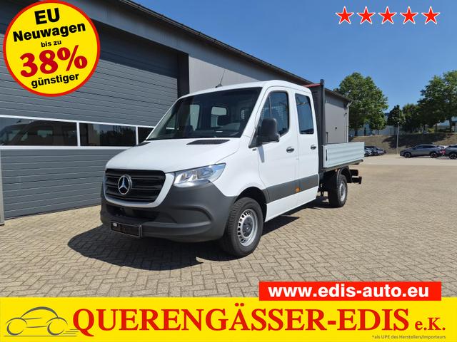 Mercedes-Benz Sprinter - 317 Pritsche Doppelkabine L2 2.0 CDi 170PS Automatik Heckantrieb 3,5t 6-Sitzer AHK Klimaautomatik Bluetooth DAB Apple CarPlay Android Auto R&uuml;ckf.Kamera Tempomat Ganzj.Reifen