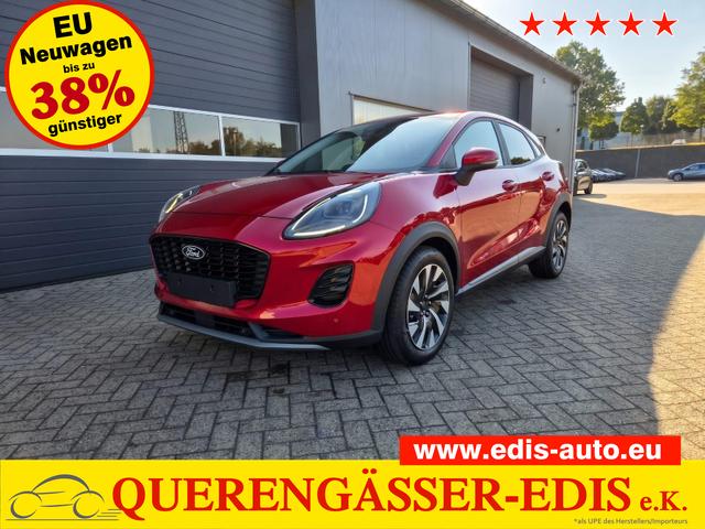 Ford Puma - Titanium 1.0 EcoBoost Hybrid 125PS Automatik Klimaautomatik Sitzheizung Lenkradheizung Frontscheibe beheizb. LED-Scheinwerfer SYNC4 Bluetooth Apple CarPlay Android Auto PDC v+h