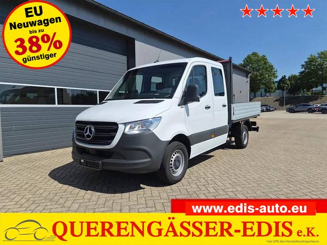 Mercedes-Benz Sprinter - 317 Pritsche Doppelkabine L2 2.0 CDi 170PS Automatik Heckantrieb 3,5t 6-Sitzer AHK Klimaautomatik Bluetooth DAB Apple CarPlay Android Auto R&uuml;ckf.Kamera Tempomat Ganzj.Reifen