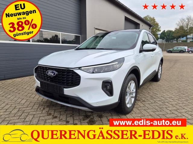 Ford Kuga - Titanium 243PS PHEV Automatik schwenkb. AHK elektr. PanoDach Sitzheizung v+h Lenkradheizung Frontscheibe beheizb. Klimaautomatik Navi SYNC4 Apple CarPlay Android Auto Touchscreen PDC 4xKamera 2xKeyless 17"LM vollelektr. Reichweite 66KM