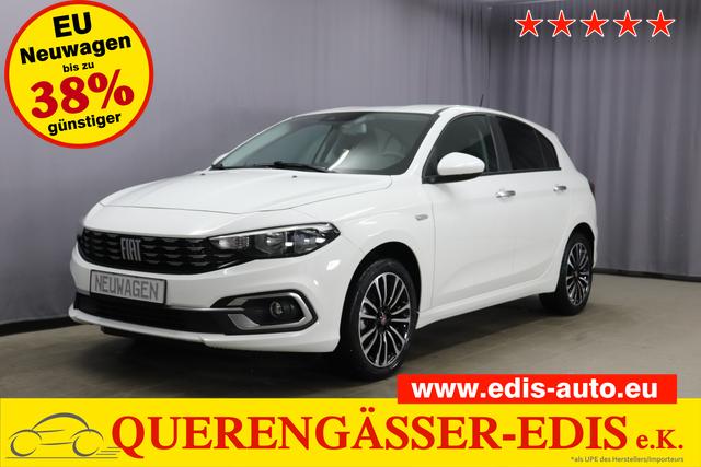 Fiat Tipo 5-Türer - CITY LIFE 1.0 T3 74kW Navigationssystem, Sicherheits-Plus-Paket, Convenience-Paket, Style-Paket , AppleCarPlay & Android Auto, Nebelscheinwerfer, 17 Zoll Leichtmetallfelgen, uvm.