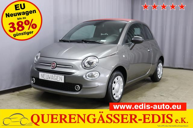 Fiat 500C - GSE Hybrid 1.0 51kW Tech-Paket, Komfort-Paket, 7"-Infotainment, AppleCarPlay&Android Auto, Radio DAB, Freisprecheinrichtung, Licht&Regensensor, Nebelscheinwerfer, 14"-Stahlfelgen, uvm