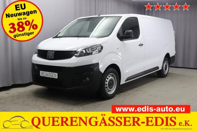 Fiat Scudo - L3 2.0 145PS MT Kastenwagen, Pack Visibility, Klimaanlage, Heckflügeltüren, Radio DAB, Einparkhilfe hinten, Berganfahrhilfe, vollwertiges Ersatzrad, Nebelscheinwerfer, 16" Stahlfelgen, uvm.