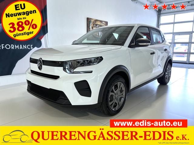 Citroën C3 - YOU 1.2 74 kW (101 PS) Klimaanlage, Freisprecheinrichtung, USB, Spurhalteassistent, Verkehrszeichenerkennung, LED-Scheinwerfer, 16 Zoll Stahlfelgen, uvm.