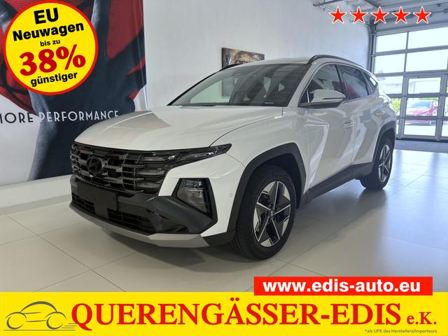 Hyundai TUCSON - GO+ 1.6 T-GDI Hybrid 4WD AT 158 kW / 215 PS Smart Sense-Paket, 2-Zonen-Klimaautomatik, Android Auto, Apple CarPlay, Voll-LED Scheinwerfer, Keyless Go, Navigationssystem, Virtual Cockpit, 18 Zoll Leichtmetallfelgen, uvm.