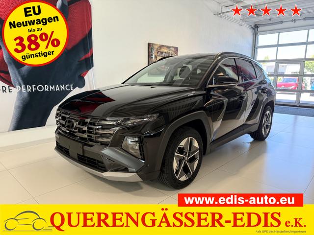 Hyundai TUCSON - GO+ 1.6 T-GDI 48V 2WD 117 kW (160 PS) 2-Zonen-Klimaautomatik, Android Auto, Apple CarPlay, Voll-LED Scheinwerfer, Keyless Go, Navigationssystem, Virtual Cockpit, 18 Zoll Leichtmetallfelgen, uvm.