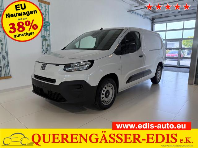 Fiat Doblo - L2H1 mit erhöhter Nutzlast 1.5 BlueHDi 75 kW (102 PS) Klimaanlage, Radio, DAB, Android Auto, Apple CarPlay, Rückfahrkamera, Magic Cargo, Laderaumboden aus Gummibelag, Ersatzrad, 10" Infotainmentsystem "All In One", 16" Stahlfelgen, uvm.