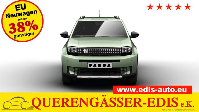 Fiat Panda - La Prima HYBRID 1.2 eDCT 81 kW (110 PS) Klimaautomatik, Radio, DAB, Navigationssystem, Lenkradheizung, Sitzheizung, Induktionsladen f&uuml;r Smartphones, LED-Scheinwerfer, Lichtsensor, Regensensor, Tempomat, 17 Zoll Leichtmetallfelgen, uvm