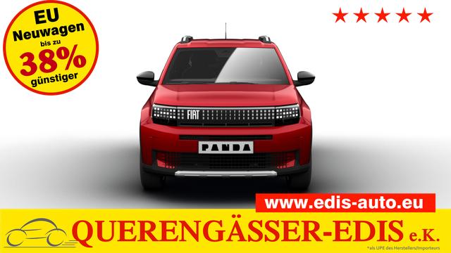 Fiat Panda - La Prima HYBRID 1.2 eDCT 81 kW (110 PS) Klimaautomatik, Radio, DAB, Navigationssystem, Lenkradheizung, Sitzheizung, Induktionsladen f&uuml;r Smartphones, LED-Scheinwerfer, Lichtsensor, Regensensor, Tempomat, 17 Zoll Leichtmetallfelgen, uvm