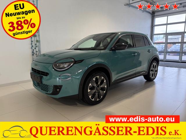 Fiat 600 - La Prima Hybrid 1.2 T3 107 kW (145 PS) DCT Klimaautomatik, Massagesitz, Sitzheizung, elektrisch verstellbarer Fahrersitz, Radio, DAB, Apple CarPlay, Android Auto, Navigationssystem, 18 Zoll Leichtmetallfelgen, uvm.