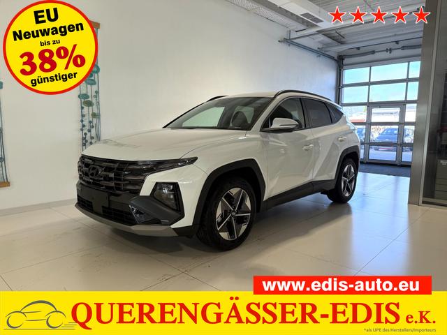 Hyundai TUCSON - GO+ 1.6 T-GDI 48V 2WD 117 kW (160 PS) 2-Zonen-Klimaautomatik, Android Auto, Apple CarPlay, Voll-LED Scheinwerfer, Keyless Go, Navigationssystem, Virtual Cockpit, 18 Zoll Leichtmetallfelgen, uvm.