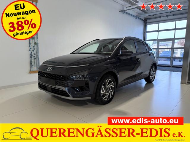 Hyundai BAYON - GO+ 1.0 T-GDI DCT 74 kW (101 PS) Toter-Winkel-Assistent, Induktive Ladestation, Comfort-Paket, Lenkradheizung, Sitzheizung, DAB, Android Auto, Apple CarPlay, Navigationssystem, LED-Scheinwerfer, Einparkhilfe, R&uuml;ckfahrkamera, uvm.