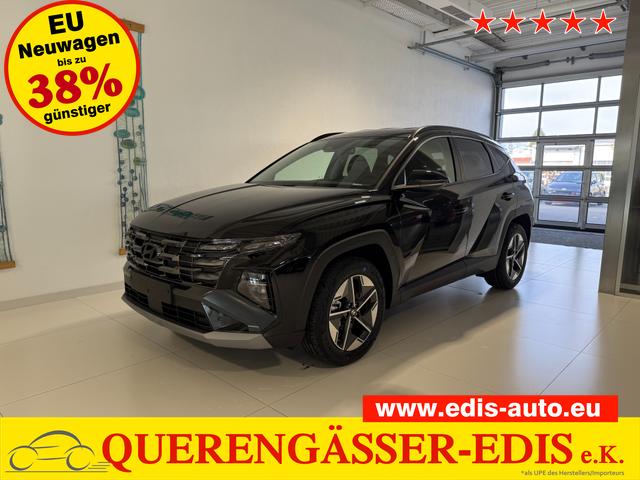 Hyundai TUCSON - GO+ 1.6 T-GDI 2WD DCT 110 kW (150 PS) 2-Zonen-Klimaautomatik, Sitzheizung, Lenkradheizung, Navigationssystem, DAB, Android Auto, Apple CarPlay, R&uuml;ckfahrkamera, Einparkhilfe vorne und hinten, 18 Zoll Leichtmetallfelgen, uvm.