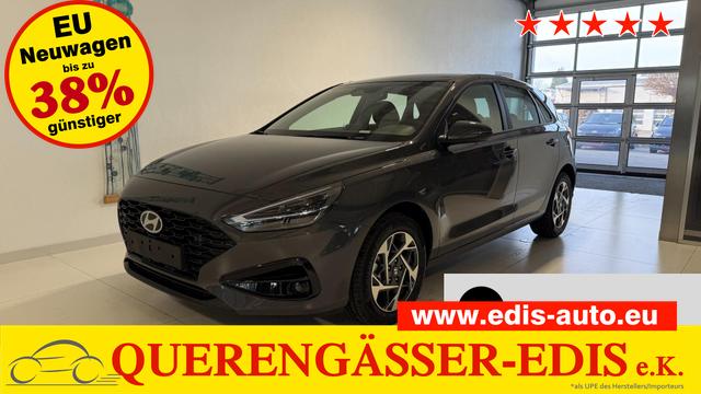 Hyundai i30 - GO 1.5 DPI 71 kW (97 PS) Radio, DAB, Android Auto, Apple CarPlay, Navigationssystem, Bluetooth, Klimaanlage, Lenkradheizung, Sitzheizung, R&uuml;ckfahrkamera, Einparkhilfe vorne und hinten, 16 Zoll Leichtmetallfelgen, uvm.