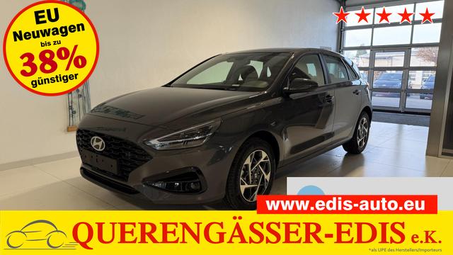 Hyundai i30 - GO 1.5 DPI 71 kW (97 PS) Radio, DAB, Android Auto, Apple CarPlay, Navigationssystem, Bluetooth, Klimaanlage, Lenkradheizung, Sitzheizung, R&uuml;ckfahrkamera, Einparkhilfe vorne und hinten, 16 Zoll Leichtmetallfelgen, uvm.