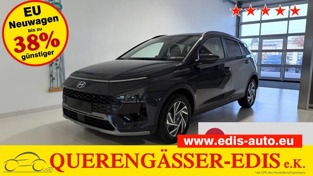 Hyundai BAYON - GO+ 1.0 T-GDI DCT 74 kW (101 PS) Toter-Winkel-Assistent, Induktive Ladestation, Comfort-Paket, Lenkradheizung, Sitzheizung, DAB, Android Auto, Apple CarPlay, Navigationssystem, LED-Scheinwerfer, Einparkhilfe, R&uuml;ckfahrkamera, uvm.