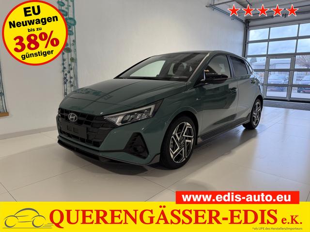 Hyundai i20 N Line Mangrove Green