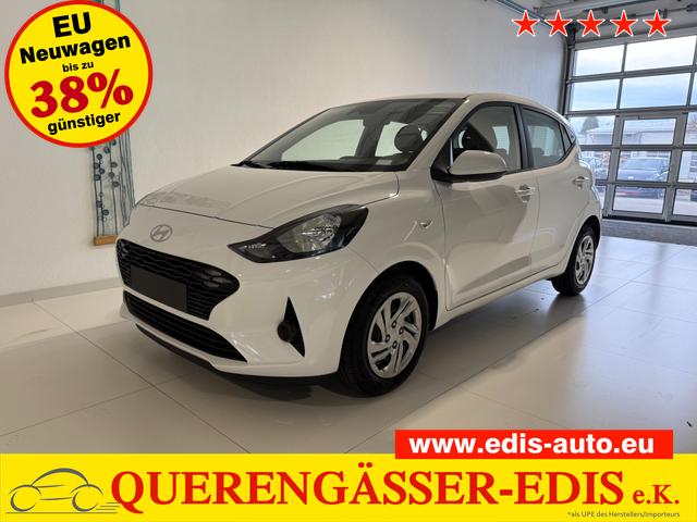 Hyundai i10 - GO 1.0 MT 46 kW (63 PS) Klimaanlage, Sitzheizung, Lenkradheizung, Navigationssystem, Radio, DAB, Bluetooth, Android Auto, Apple CarPlay, R&uuml;ckfahrkamera, Einparkhilfe hinten, Fernlichtassistent, Lichtsensor, uvm.
