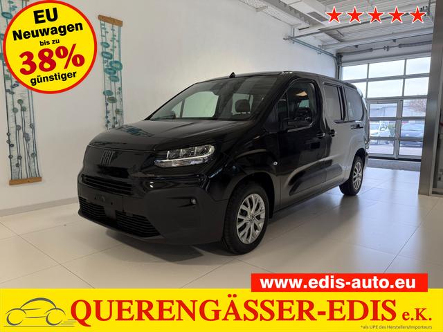 Fiat Doblo - L2 1.5 MTJ 100k 6MT 75 kW (102 PS) Tech-Paket, Komfort-Paket, Lenkradheizung, Sitzheizung, 2-Zonen-Klimaautomatik, R&uuml;ckfahrkamera, Navigationssystem, Android Auto, Apple CarPlay, DAB, Schiebet&uuml;ren L+R, 16 Zoll Stahlfelgen, uvm.