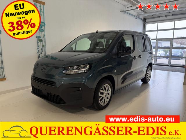 Fiat Doblo - L1 1.5 MTJ 100k 6MT 75 kW (102 PS) Tech-Paket, Komfort-Paket, Lenkradheizung, Sitzheizung, 2-Zonen-Klimaautomatik, R&uuml;ckfahrkamera, Navigationssystem, Android Auto, Apple CarPlay, DAB, Schiebet&uuml;ren L+R, 16 Zoll Stahlfelgen, uvm.
