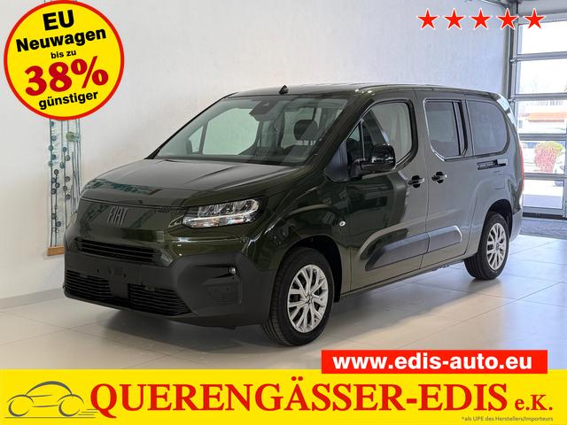 Fiat Doblo - L2 1.5 MTJ 100k 6MT 75 kW (102 PS) Tech-Paket, Komfort-Paket, Lenkradheizung, Sitzheizung, 2-Zonen-Klimaautomatik, R&uuml;ckfahrkamera, Navigationssystem, Android Auto, Apple CarPlay, DAB, Schiebet&uuml;ren L+R, 16 Zoll Stahlfelgen, uvm.