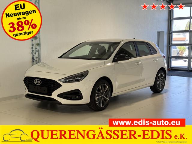 Hyundai i30 - GO+ 1.5 DPI 71 kW (97 PS) Sitzheizung, Lenkradheizung, 2-Zonen-Klimaautomatik, Android Auto, Apple CarPlay, Navigationssystem, DAB, Indutkionsladen f&uuml;r Smartphones, 17 Zoll Leichtmetallfelgen, uvm.
