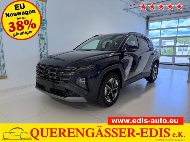 Hyundai TUCSON - GO+ 1.6 T-GDI 2WD DCT 110 kW (150 PS) 2-Zonen-Klimaautomatik, Sitzheizung, Lenkradheizung, Navigationssystem, DAB, Android Auto, Apple CarPlay, R&uuml;ckfahrkamera, Einparkhilfe vorne und hinten, 18 Zoll Leichtmetallfelgen, uvm.