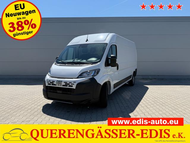 Fiat Ducato - L3H2 3.5T Maxi 2.2 Diesel 103kW (140PS) Radio, Federung hinten, Verst&auml;rkt (Doppelblattfederung), R&uuml;ckfahrkamera, Ersatzrad, Heckt&uuml;ren mit &Ouml;ffnungswinkel 260&deg;, Dachablage &uuml;ber der Frontscheibe, 15 Zoll Stahlfelgen uvm.