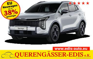 Kia Sportage - Style Plus 1,6 T-GDI FWD 7DCT 110 kW (150 PS) MY27 2-Zonen Klimaautomatik, Lenkradheizung, Sitzheizung vorne und hinten, Navi, DAB, Apple CarPlay/Android Auto, R&uuml;ckfahrkamera, Parksensoren vorne/hinten, Full-LED, 18 Zoll LM, uvm.