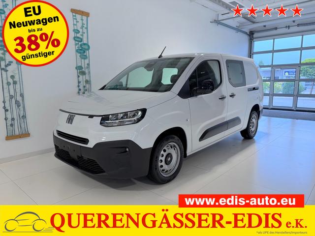 Fiat Doblo - MULTICAB XL MIT ERH&Ouml;HTER NUTZLAST 1.5 BlueHDi 130 AT8 2-Zonen Klimaautomatik, Radio, DAB, R&uuml;ckfahrkamera, Lichtsensor, Regensensor, Nebelscheinwerfer, Ersatzrad, 16 Zoll Stahlfelgen, uvm.