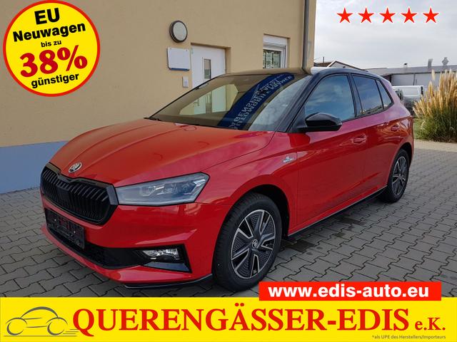 Skoda Fabia - Monte Carlo 5J. Garantie Kamera virt. Cockpit Klimaauto 16 Zoll LM Bi-LED Kessy