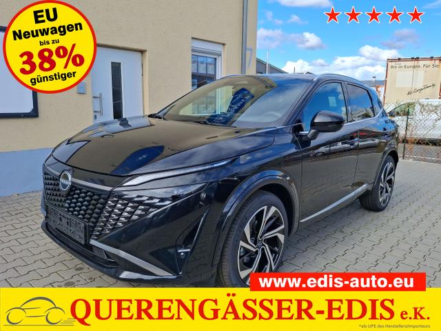 Nissan Qashqai - Tekna+ Klimaauto. PDC v.+ h. Kamera elektr. Heckklappe Panorama Glasdach Sitzheizung v.