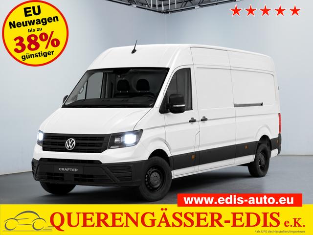 Volkswagen Crafter Kastenwagen - 35 2.0 TDI L3H2 FWD 2026 +2xSchiebet&uuml;r +AHK +Parkhzg +RFK +PDC +ACC +TravelAssist +LaneAssist +LED +Fernlicht +Climatronic +Sitzhzg +Lenkradhzg +Massage +Keyless +DigitalCockpit +10"Touch +CarPlay +Zusatzbatt +Hochdach