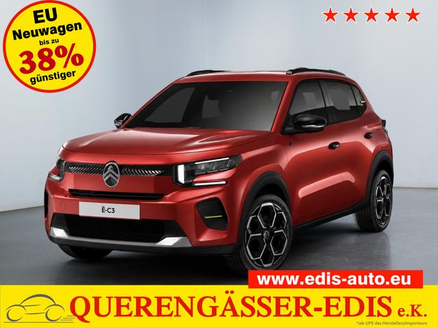 Citro&euml;n &euml;-C3 - VTR Sport 113PS/83kW 44kKWh 2026 320KM WLTP +17"Alu +EcoLED +RFK +PDC +Sitzhzg +Lenkradhzg +Frontscheibenhzg +Klimaautomatik +Navi +10"Touch +WirelessCarPlay +WirelessCharging +AdvancedComfortSitze