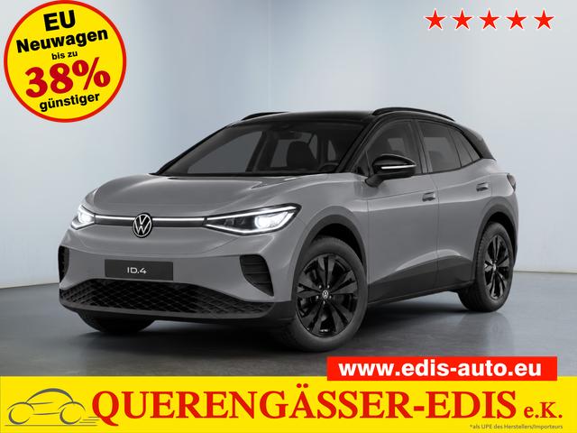 Volkswagen ID.4 - Style Edition 77 kWh 286PS/ 210kW 2027 +AHKschwenkbar +19"BergenSchwarz +SchwarzeSpiegelkappen +Dachleiste/C-S&auml;ulenSchwarz +DachrelingSchwarz +SchwarzesModellEmblem +PanoramaGlasdach +IQ.Light +360&deg;AreaView +ACC +TravelAssist +ParkAssistPro +ErgoActive +Massage