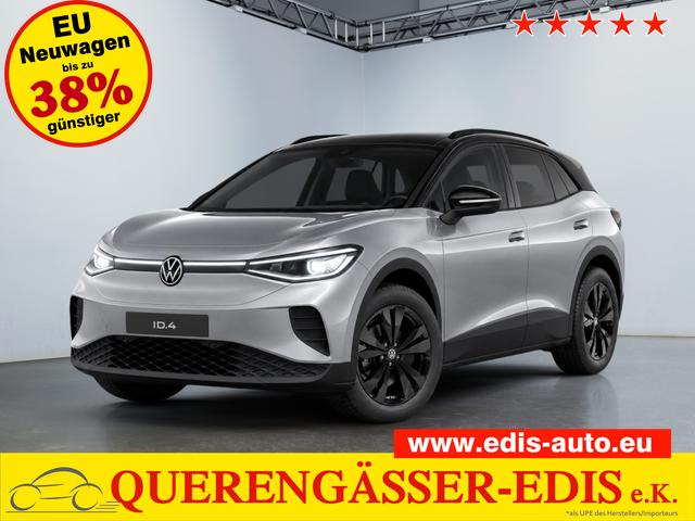 Volkswagen ID.4 - Style Edition 77 kWh 286PS/ 210kW 2027 +AHKschwenkbar +19"BergenSchwarz +SchwarzeSpiegelkappen +Dachleiste/C-S&auml;ulenSchwarz +DachrelingSchwarz +SchwarzesModellEmblem +PanoramaGlasdach +IQ.Light +360&deg;AreaView +ACC +TravelAssist +ParkAssistPro +ErgoActive +Massage