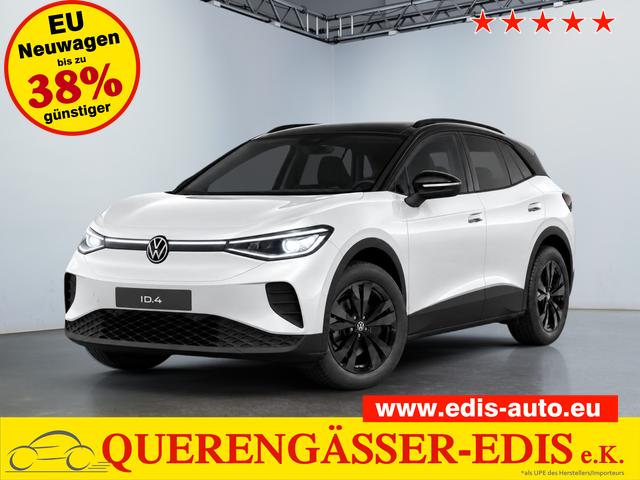 Volkswagen ID.4 - Style Edition 77 kWh 286PS/ 210kW 2027 +AHKschwenkbar +19"BergenSchwarz +SchwarzeSpiegelkappen +Dachleiste/C-S&auml;ulenSchwarz +DachrelingSchwarz +SchwarzesModellEmblem +PanoramaGlasdach +IQ.Light +360&deg;AreaView +ACC +TravelAssist +ParkAssistPro +ErgoActive +Massage