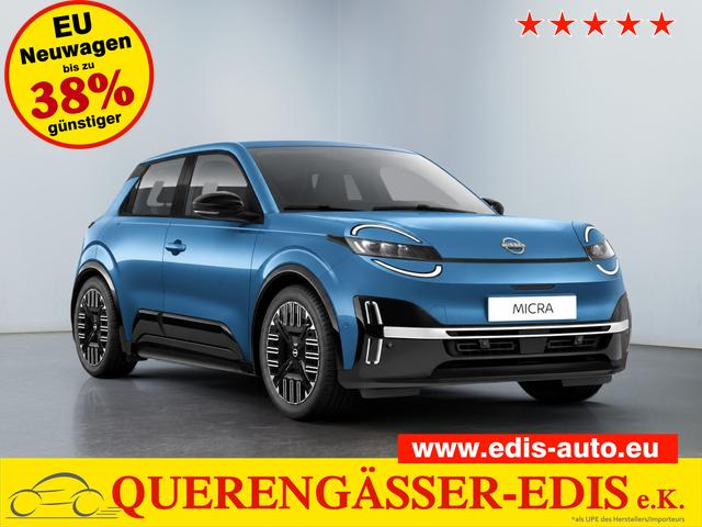 Nissan Micra - Advance 150PS/110kW 52kWh 2026 *415km WLTP* | +SHZ +Bhzb.Lenkrad +6-fach Fahrersitz +Google Navi +Adaptiver Tempomat +Induktive laden +W&auml;rmepumpe