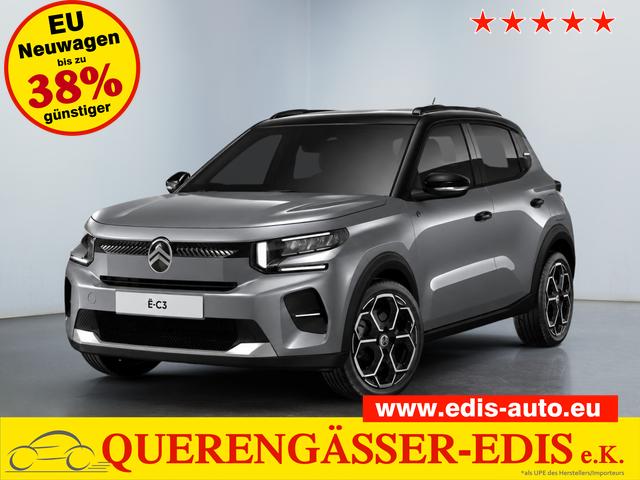 Citro&euml;n &euml;-C3 - VTR Sport 113PS/83kW 44kKWh 2026 320KM WLTP +17"Alu +EcoLED +RFK +PDC +Sitzhzg +Lenkradhzg +Frontscheibenhzg +Klimaautomatik +Navi +10"Touch +WirelessCarPlay +WirelessCharging +AdvancedComfortSitze
