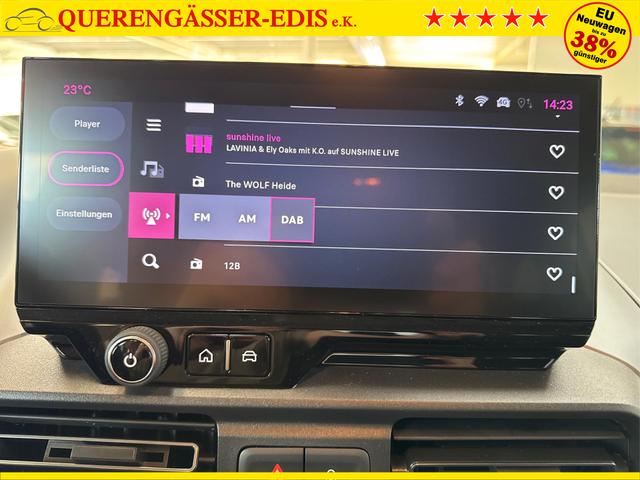 Fiat Doblo L2 EDITION 1.5 HDI STYLE PACK SHZ TOTWINKEL UConnect 