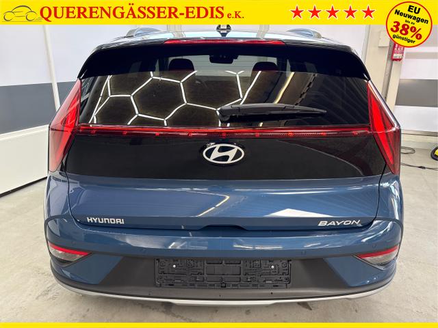 Hyundai / BAYON / Blau / / / NAVI SHZ RFK PDC KLIMAAUTOMATIK Licht/Regensensor
