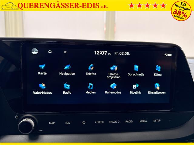 Hyundai / BAYON / Blau / / / NAVI SHZ RFK PDC KLIMAAUTOMATIK Licht/Regensensor