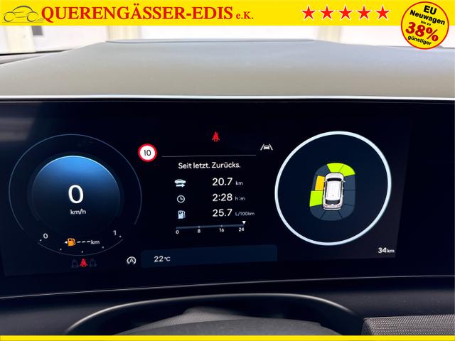 Hyundai / TUCSON FACELIFT / Grün / / / 20th Anniversary KRELL SHZ v+h 360Kamera HUD