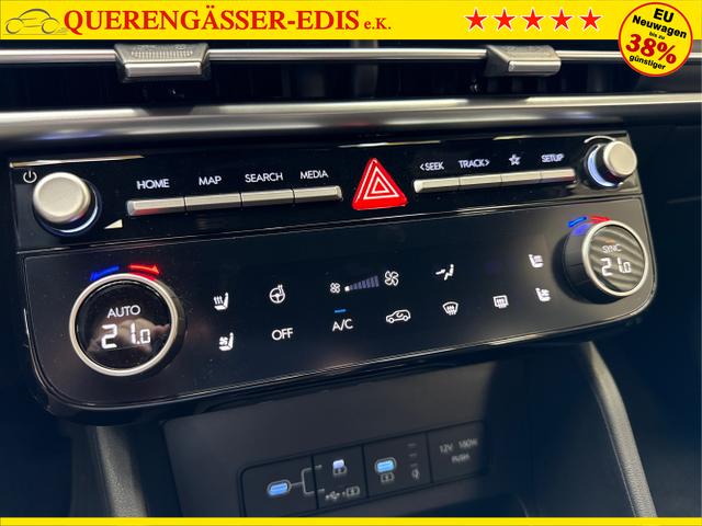 Hyundai / TUCSON FACELIFT / Grün / / / 20th Anniversary KRELL SHZ v+h 360Kamera HUD