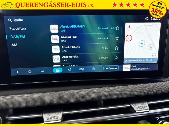 Hyundai / TUCSON FACELIFT / Grün / / / 20th Anniversary KRELL SHZ v+h 360Kamera HUD