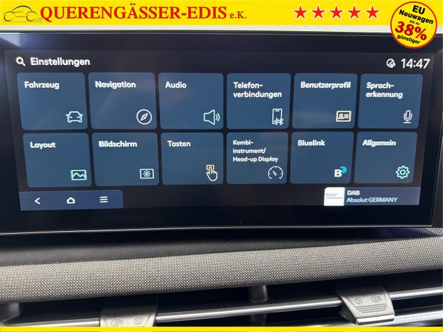 Hyundai / TUCSON FACELIFT / Grün / / / 20th Anniversary KRELL SHZ v+h 360Kamera HUD