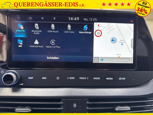 Hyundai i20 COMFORT FL NAVI RFK TEMPOMAT 