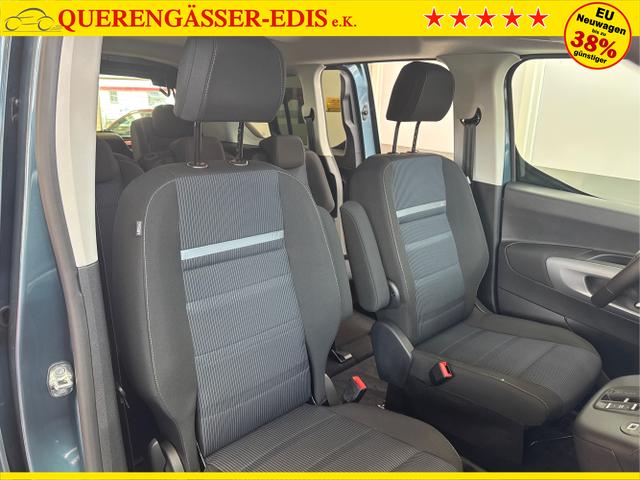 Fiat / Doblò / Blau / / / AUT 7-SITZER STYLE PACK SHZ TOTWINKEL UConnect 