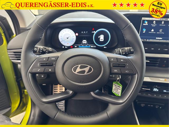 Hyundai / BAYON / Grün / / / NAVI SHZ RFK PDC KLIMAAUTOMATIK Licht/Regensensor
