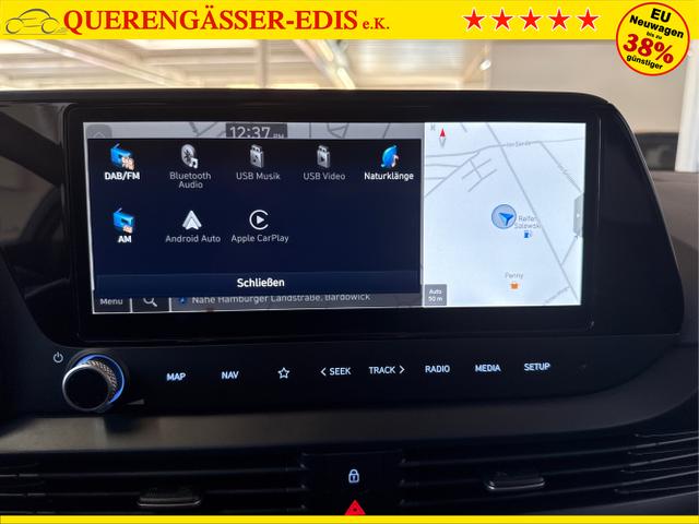 Hyundai / BAYON / Blau / / / DCT ACC SmartSense PLUS NAVI SHZ RFK PDC KLIMAAUTOMATIK